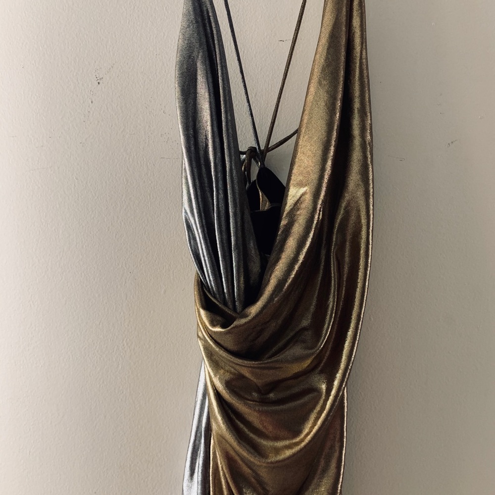 House Of CB Metallic Dress